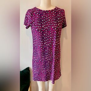 JUDE CONNALLY leopard short sleeve dress